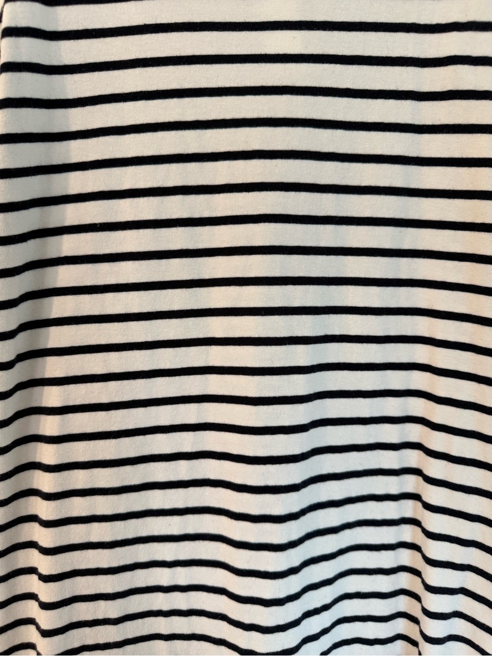 H&M Dark Navy and White Striped Midi Tank Dress (S) - Picture 3 of 7